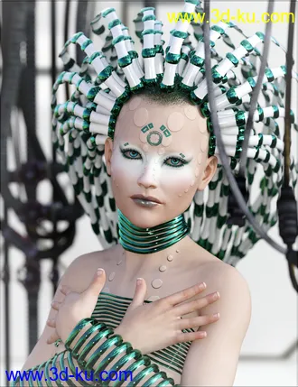 3D打印模型VYK Thrace 2.0 HD for Genesis 8 Female的图片