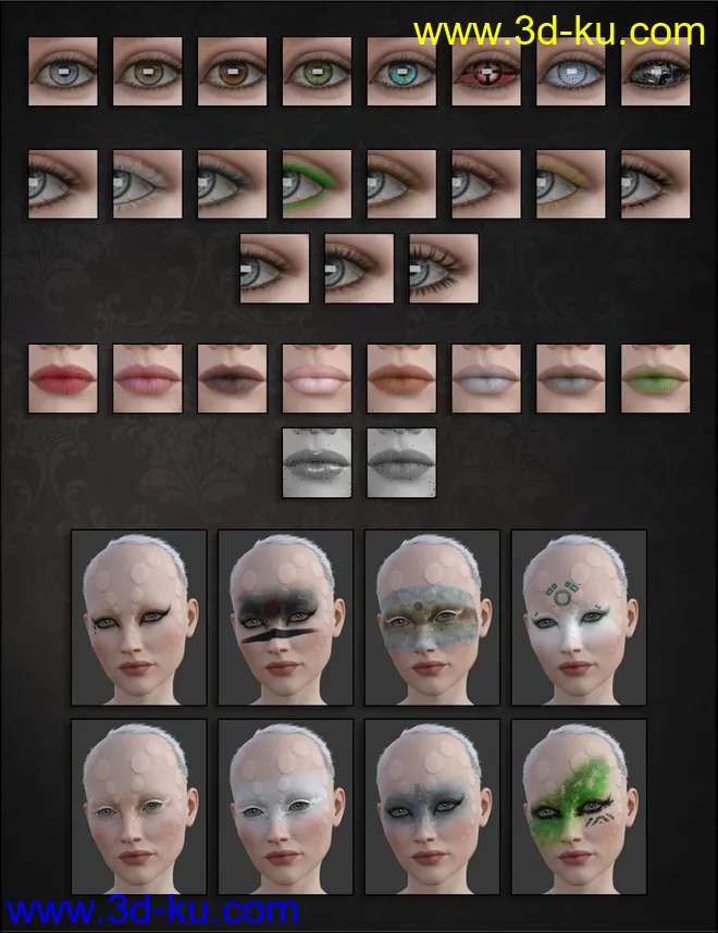 VYK Thrace 2.0 HD for Genesis 8 Female模型的图片13