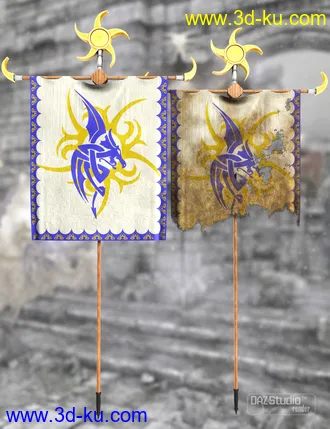 3D打印模型War Banners的图片