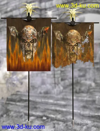 3D打印模型War Banners的图片