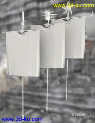 3D打印模型War Banners的图片