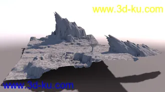 Warrior Couple And Landscape - Genesis 8模型的图片19