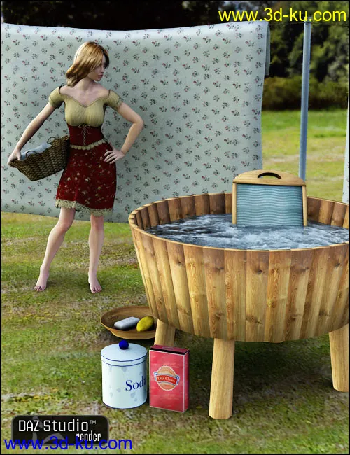 Washing Day模型的图片4