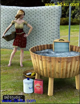 3D打印模型Washing Day的图片