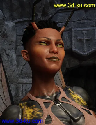 3D打印模型Wasp Queen for Genesis 8 Female的图片