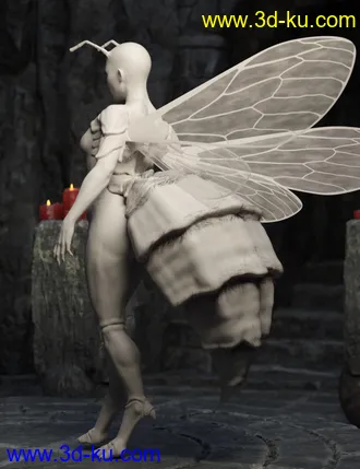 3D打印模型Wasp Queen for Genesis 8 Female的图片