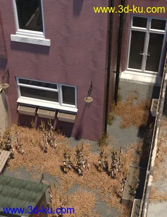 3D打印模型Wasteland Plants - High Resolution Instant Eco Systems的图片