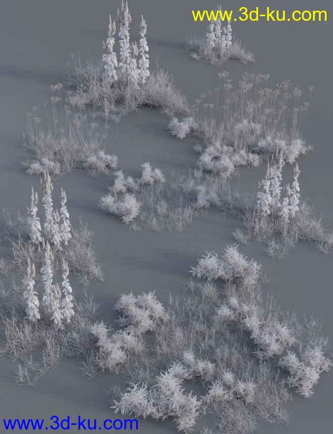 Wasteland Plants - High Resolution Instant Eco Systems模型的图片6