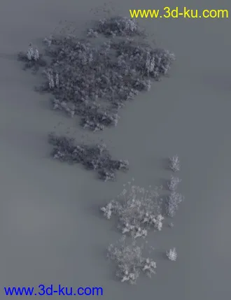 3D打印模型Wasteland Plants - High Resolution Instant Eco Systems的图片