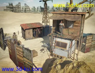 Wasteland Settlement模型的图片2