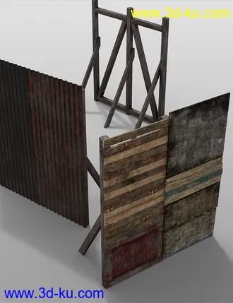 3D打印模型Wasteland Settlement的图片