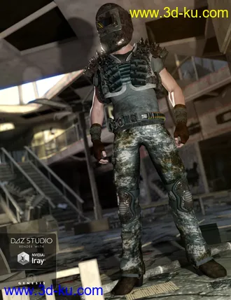 3D打印模型Wastelander Genesis 3 Male Textures的图片