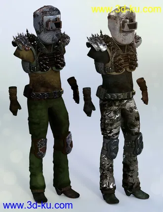 3D打印模型Wastelander Genesis 3 Male Textures的图片