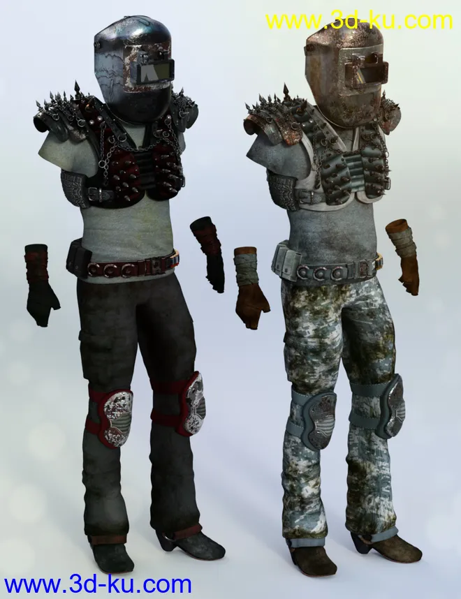 Wastelander Genesis 3 Male Textures模型的图片7