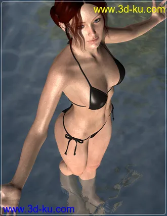 3D打印模型Wet, Sweat & Rain for Genesis 2 Female(s)的图片