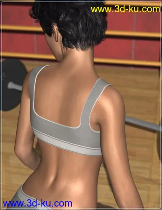 3D打印模型Wet, Sweat & Rain for Genesis 2 Female(s)的图片