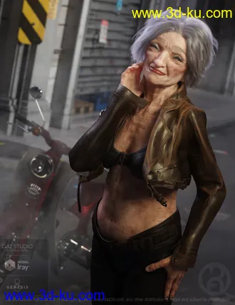 3D打印模型Winnifred for Genesis 8 Female的图片