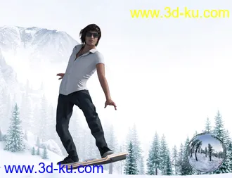 3D打印模型Winter Forest HDRI的图片