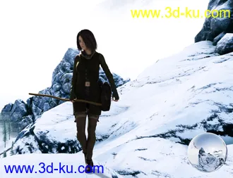 3D打印模型Winter Forest HDRI的图片