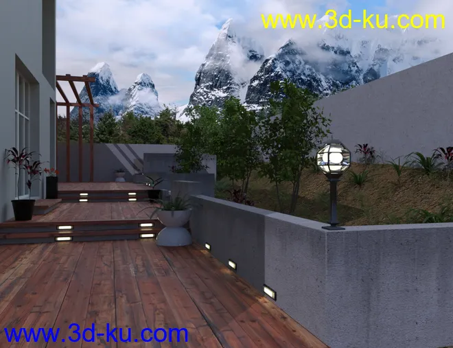 WinterScapes Backdrops Volume 1模型的图片2