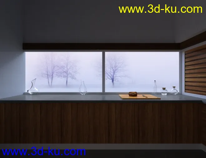 WinterScapes Backdrops Volume 1模型的图片3