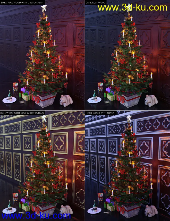 Wooden Panel Iray Shaders Vol 1模型的图片5