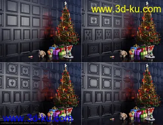 3D打印模型Wooden Panel Iray Shaders Vol 1的图片