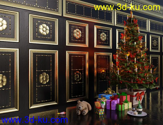 Wooden Panel Iray Shaders Vol 1模型的图片12