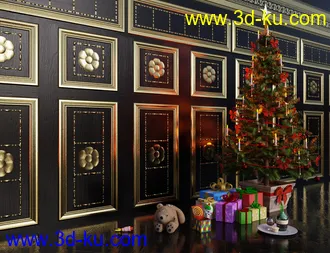 3D打印模型Wooden Panel Iray Shaders Vol 1的图片