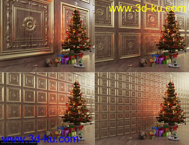 Wooden Panel Iray Shaders Vol 1模型的图片18