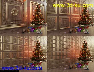3D打印模型Wooden Panel Iray Shaders Vol 1的图片