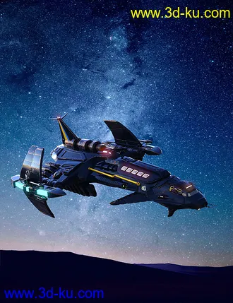 3D打印模型X 300 Star Chaser Starship的图片