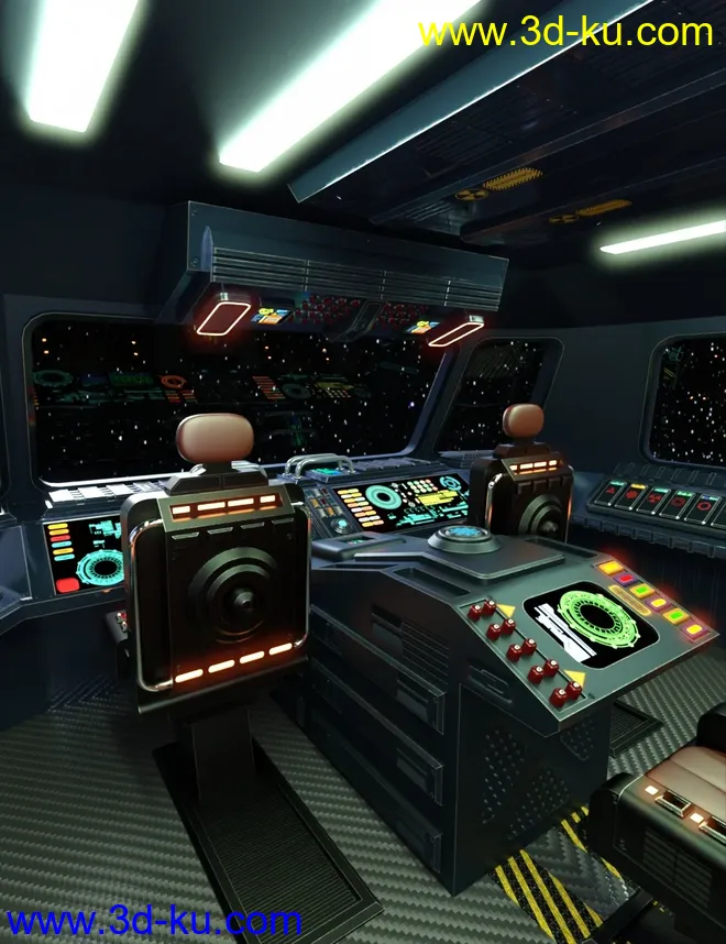 X 300 Star Chaser Starship模型的图片6