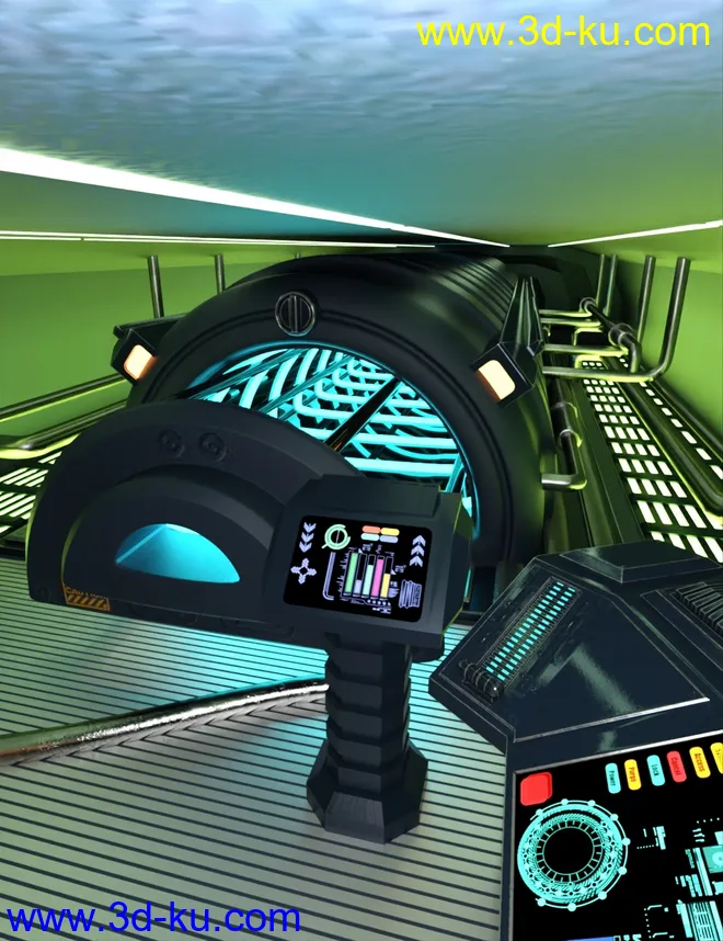 X 300 Star Chaser Starship模型的图片16