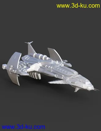 3D打印模型X 300 Star Chaser Starship的图片