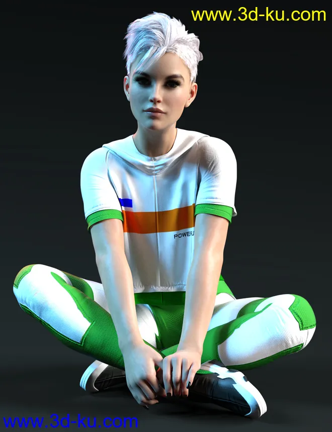 X-Fashion dForce Space Bodysuit Set模型的图片2
