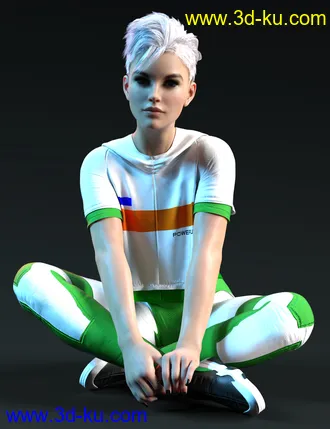 3D打印模型X-Fashion dForce Space Bodysuit Set的图片