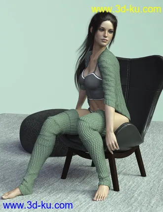 3D打印模型X-Fashion Nana Outfit for Genesis 8 Female(s)的图片
