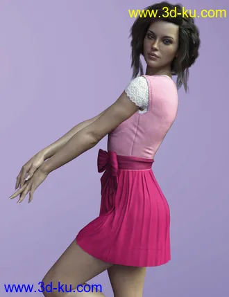 3D打印模型X-Fashion Wiesnlook Outfit for Genesis 8 Female(s)的图片