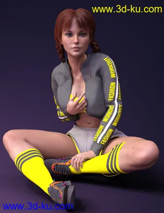 3D打印模型X-Fashion Workout for Genesis 8 Female(s)的图片
