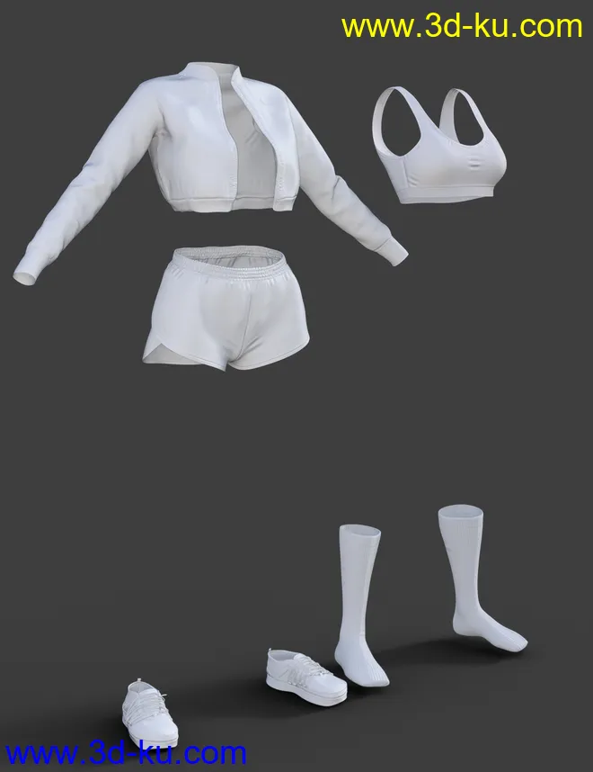 X-Fashion Workout for Genesis 8 Female(s)模型的图片6