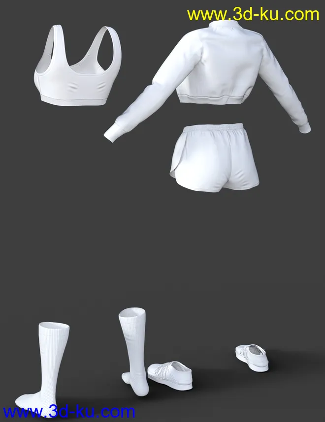 X-Fashion Workout for Genesis 8 Female(s)模型的图片7
