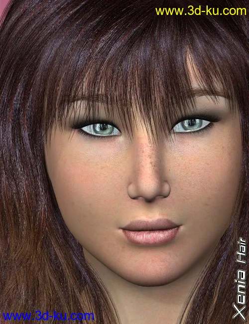 Xenia Hair模型的图片4