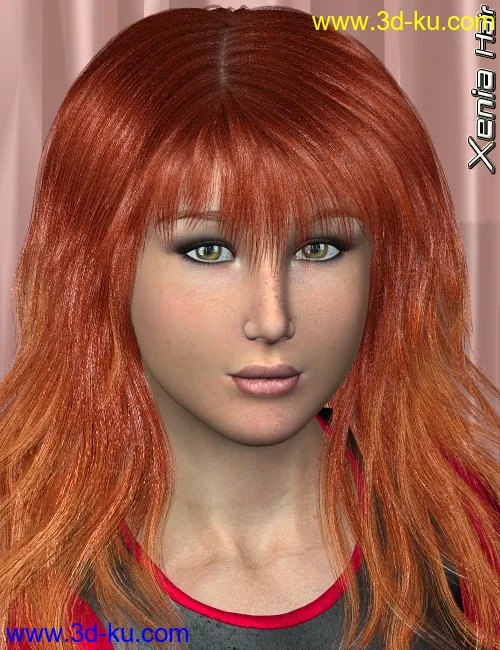 Xenia Hair模型的图片5