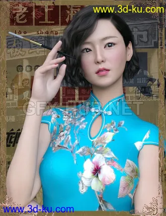 3D打印模型Xiao Bei for Genesis 8 Female的图片