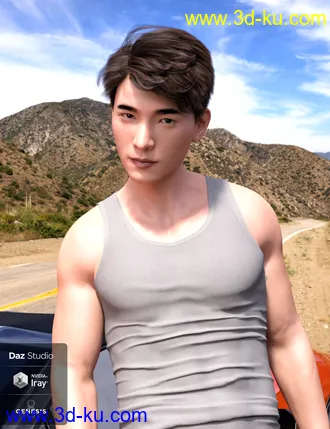 3D打印模型Yang and Expressions for Genesis 8 Male的图片