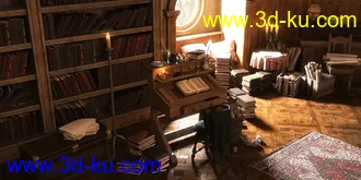 3D打印模型Ye Olde Library Props Add-on的图片