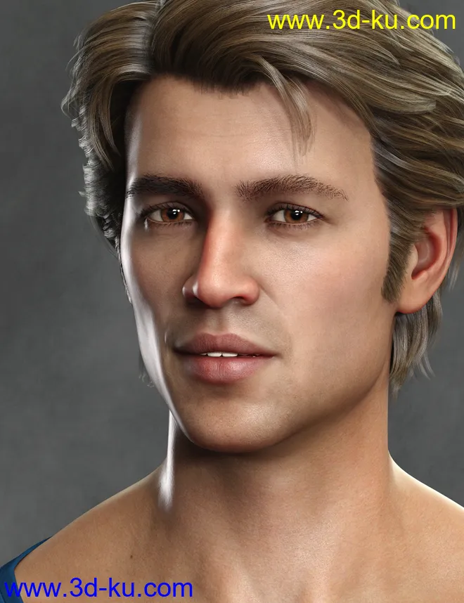 Yonni HD for Genesis 8 Male模型的图片1