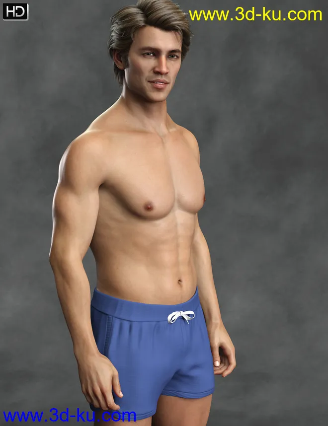 Yonni HD for Genesis 8 Male模型的图片2