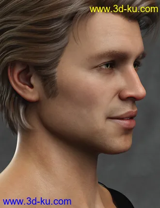 3D打印模型Yonni HD for Genesis 8 Male的图片